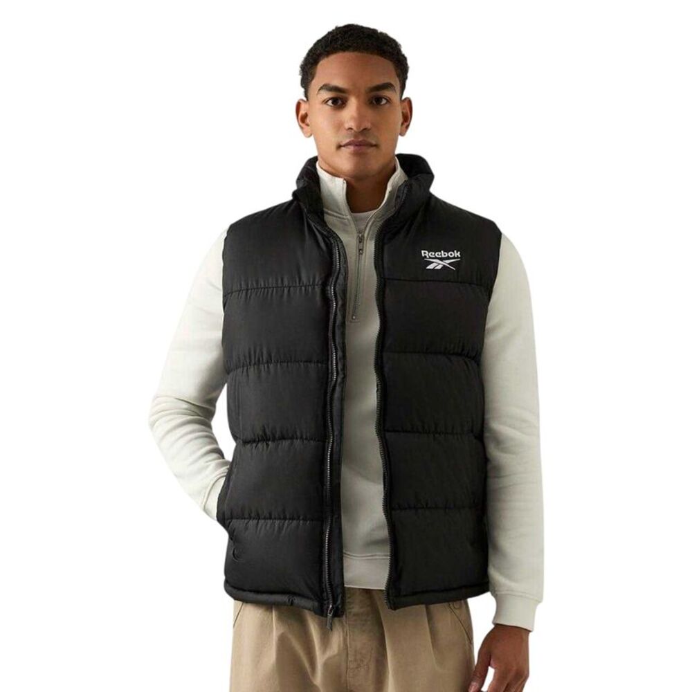 Reebok Mens Quilted Vest / Black